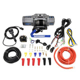 Superwinch 4500 LBS 12V DC 1/4in x 40ft Synthetic Rope Hawse Fairlead SP 45SR Winch 1145250