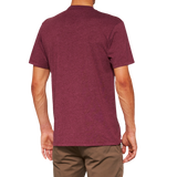 100% Icon T-Shirt - Maroon - 2XL 20000-00034