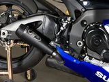 M4 Exhaust Slip-On System with Black Ceramic GP Canister  2008-2010 GSXR 600/750 SU6922-GP