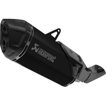 AKRAPOVIC Slip-On Line Muffler - Titanium - CRF1100L - Black S-H11SO4-HAFT