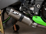 M4 Exhaust Street Slayer Titanium Slip On 2008-2010 ZX10 KA9736