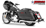 HARLEY TOURING SHARKTAIL & CREEPER 2.5" SLIP-ONS BUNDLE *CHECK DESCRIPTION FOR YEAR FITMENTS*