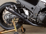 M4 Exhaust Black Retro-Drag Slip Ons 2012-2023 ZX14 KA9422