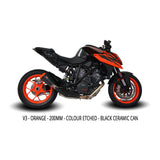 Austin Racing 2014 - 2019 KTM SUPERDUKE 1290 R & 2016 - 2023 GT SLIP-ON dB COMPLIANT & RACE EXHAUST SYSTEMS AR52