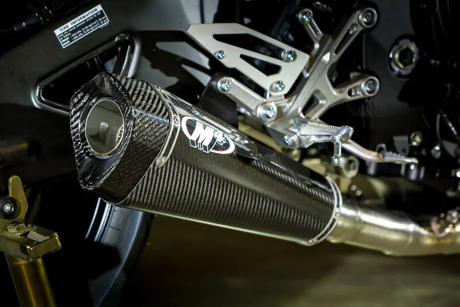 M4 Exhaust X-Model Carbon Fiber Slip On 2017-2024 FZ-10 / MT-10 YA6924