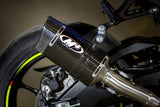 M4 Exhaust Tech 1 Carbon Fiber Slip On 2017-2024 GSXR1000 SU9144