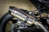 M4 Exhaust RACE Full System Polished Canister 2017-2023 SV 650 SU6692