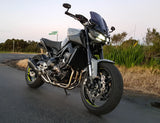 Vandemon  Yamaha MT09 FZ09 XSR900 2014-2020 Vandemon Titanium Doughnut Exhaust & Carbon Fibre Muffler 2016-20 YAMAMT09EXTI180A