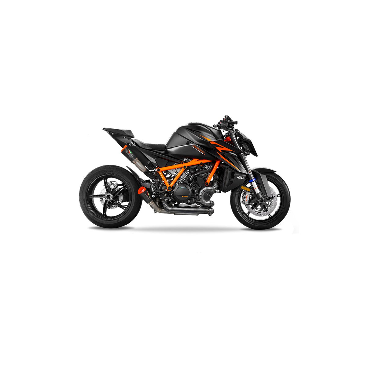 Austin Racing Black 2023 - 2024 KTM SUPERDUKE 1390 R/RR/EVO RS2 FULL RACE EXHAUST SYSTEM  AR46