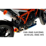 Austin Racing Black 2023 - 2024 KTM SUPERDUKE 1390 R/RR/EVO RS2 FULL RACE EXHAUST SYSTEM  AR46