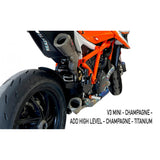 Austin Racing Black 2023 - 2024 KTM SUPERDUKE 1390 R/RR/EVO RS2 FULL RACE EXHAUST SYSTEM  AR46