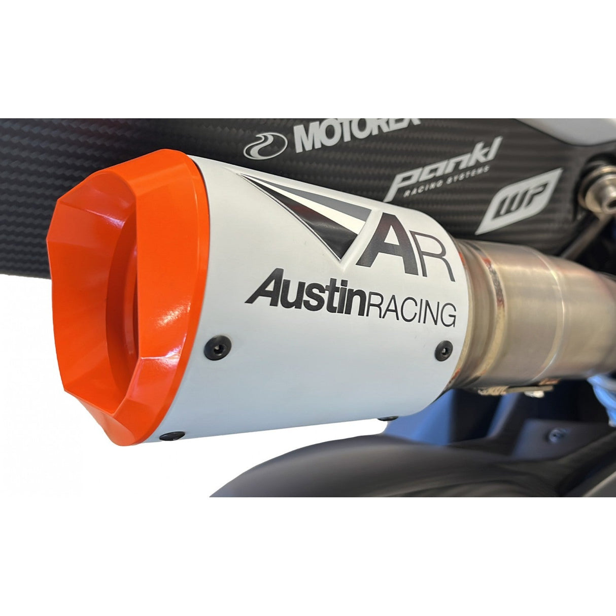 Austin Racing Black 2023 - 2024 KTM SUPERDUKE 1390 R/RR/EVO RS2 FULL RACE EXHAUST SYSTEM Dual pipes   AR46