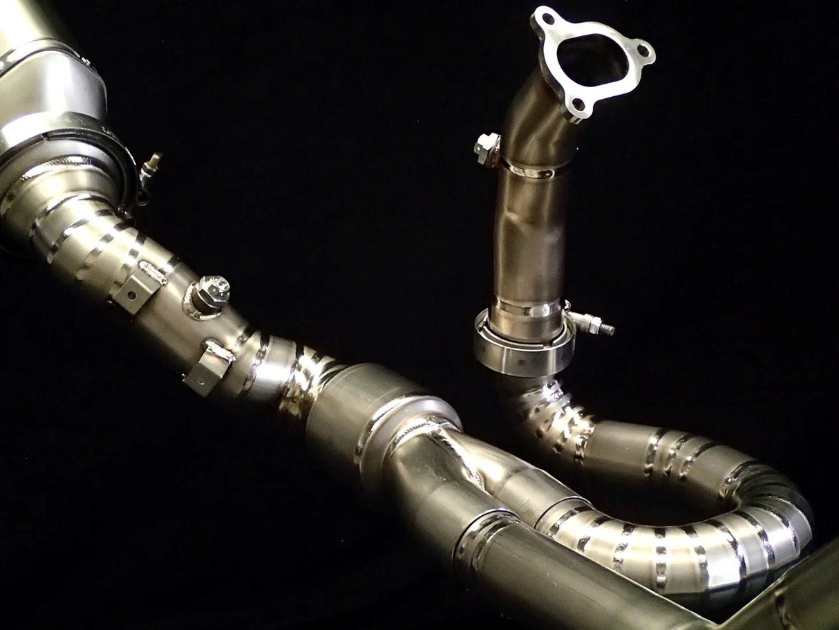 Vandemon KTM 1290 Super Adventure S & R  Full Titanium Exhaust System 2020-2023 KTM129ADTIEXHCB