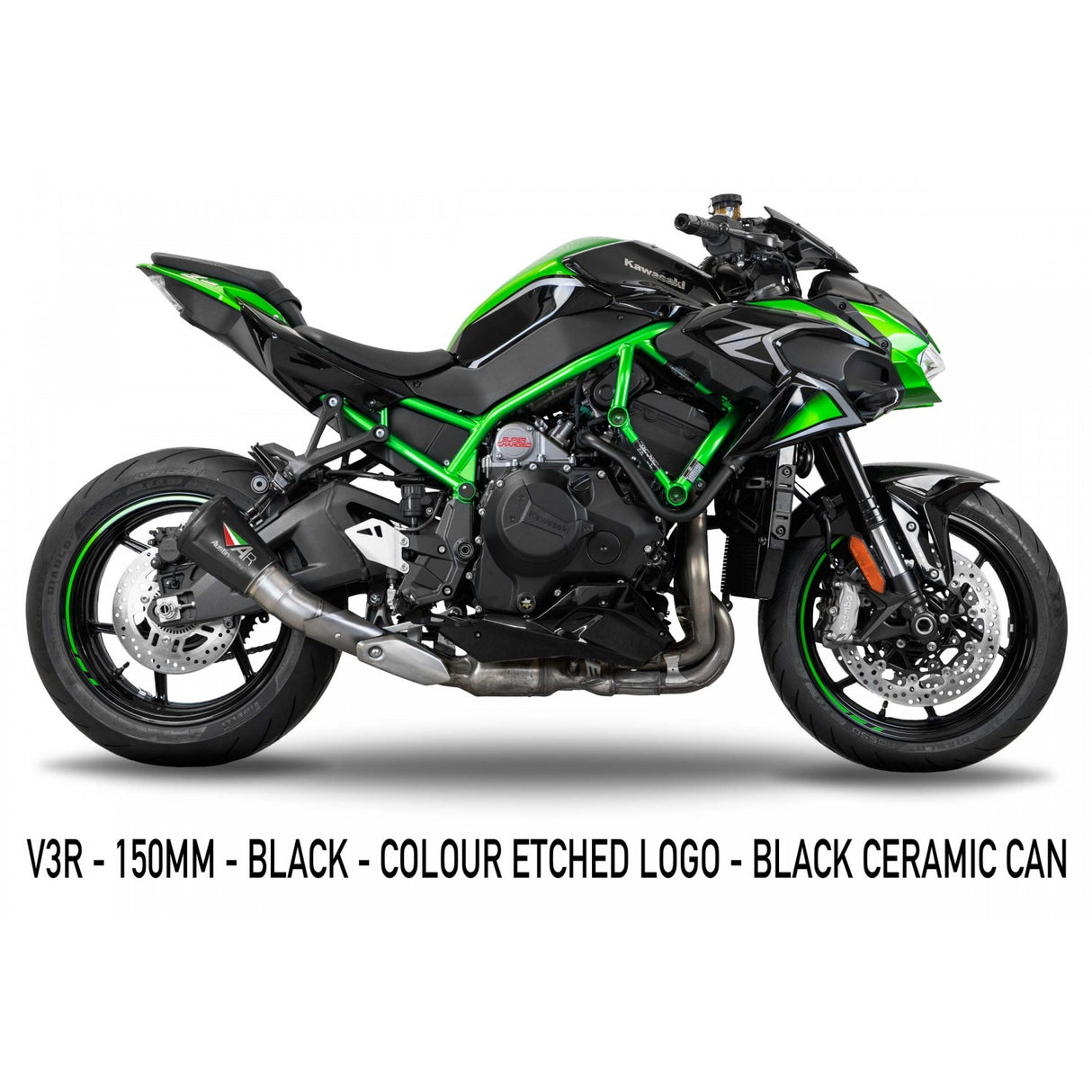 Austin Racing  KAWASAKI ZH2 2021 - 2025 SLIP-ON RACE EXHAUST SYSTEMS AR62