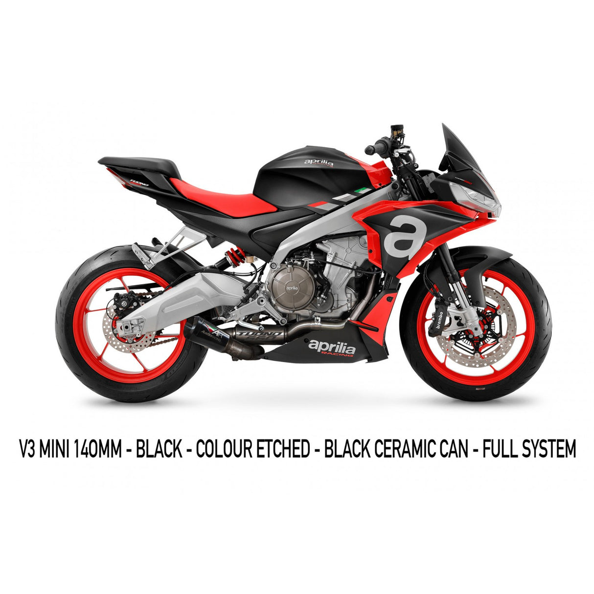 Austin Racing 2021 - 2024 TUONO 660 dB  V3 MINI COMPLIANT FULL EXHAUST SYSTEM AR75