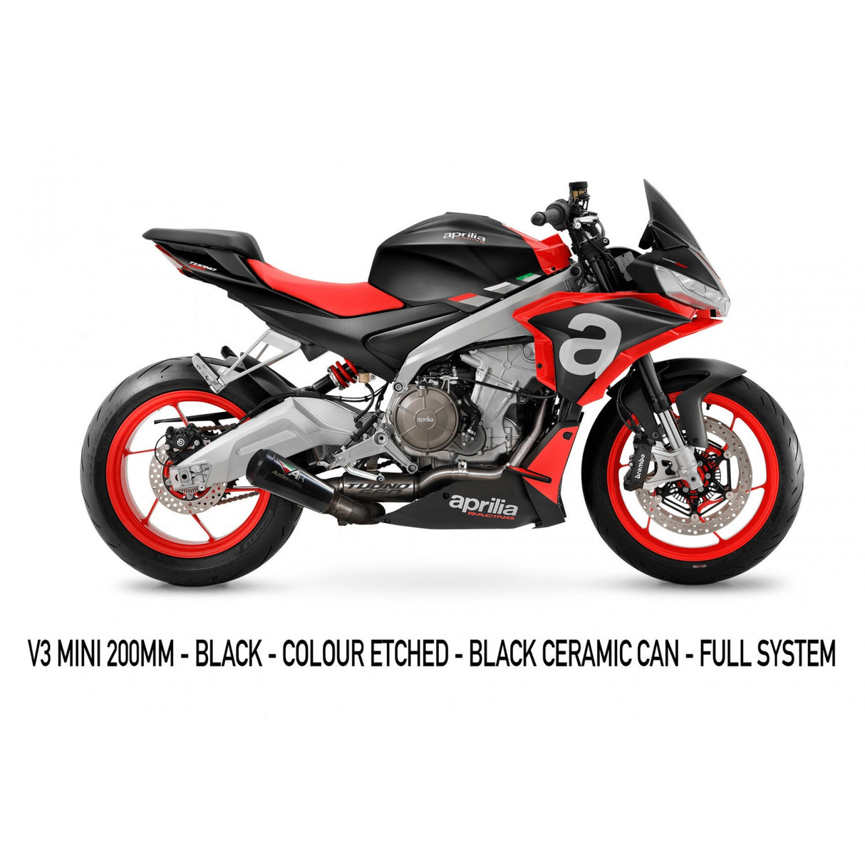 Austin Racing 2021 - 2024 TUONO 660 dB  V3 MINI COMPLIANT FULL EXHAUST SYSTEM AR75
