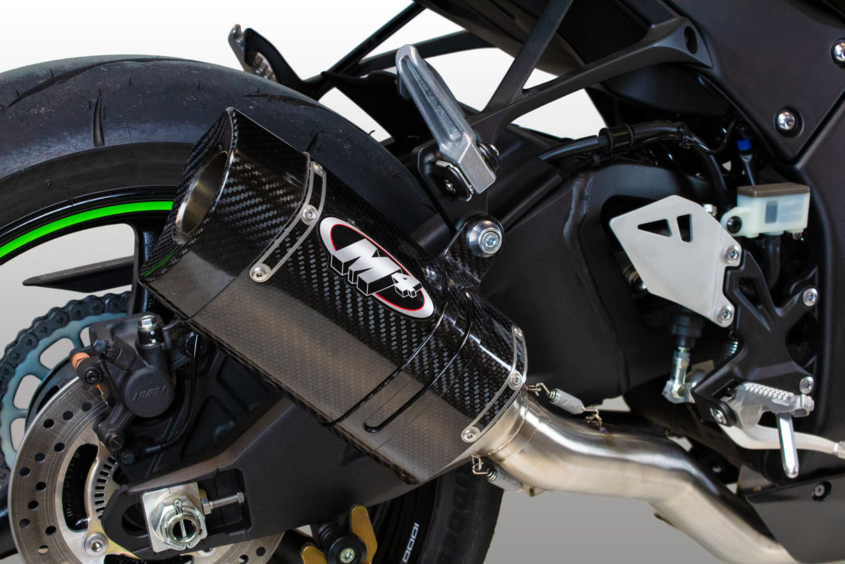 M4 Exhaust Titanium Half System with Tech 1 Carbon Fiber ZX10R 2021-2024  KA9974