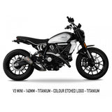 Austin Racing  2023 - 2025 DUCATI SCRAMBLER 803  slip-on race exhaust system  AUR6