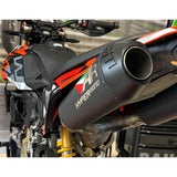 Austin Racing  2024-2025  DUCATI HYPERMOTARD 698 MONO TWIN EXIT SLIP-ON EXHAUST SYSTEM