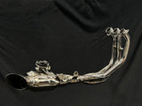 Vandemon Yamaha GEN4 2024 XSR900 and XSR900 GP Stealth Titanium Exhaust System YAMAXS9LMTIEXHWVA
