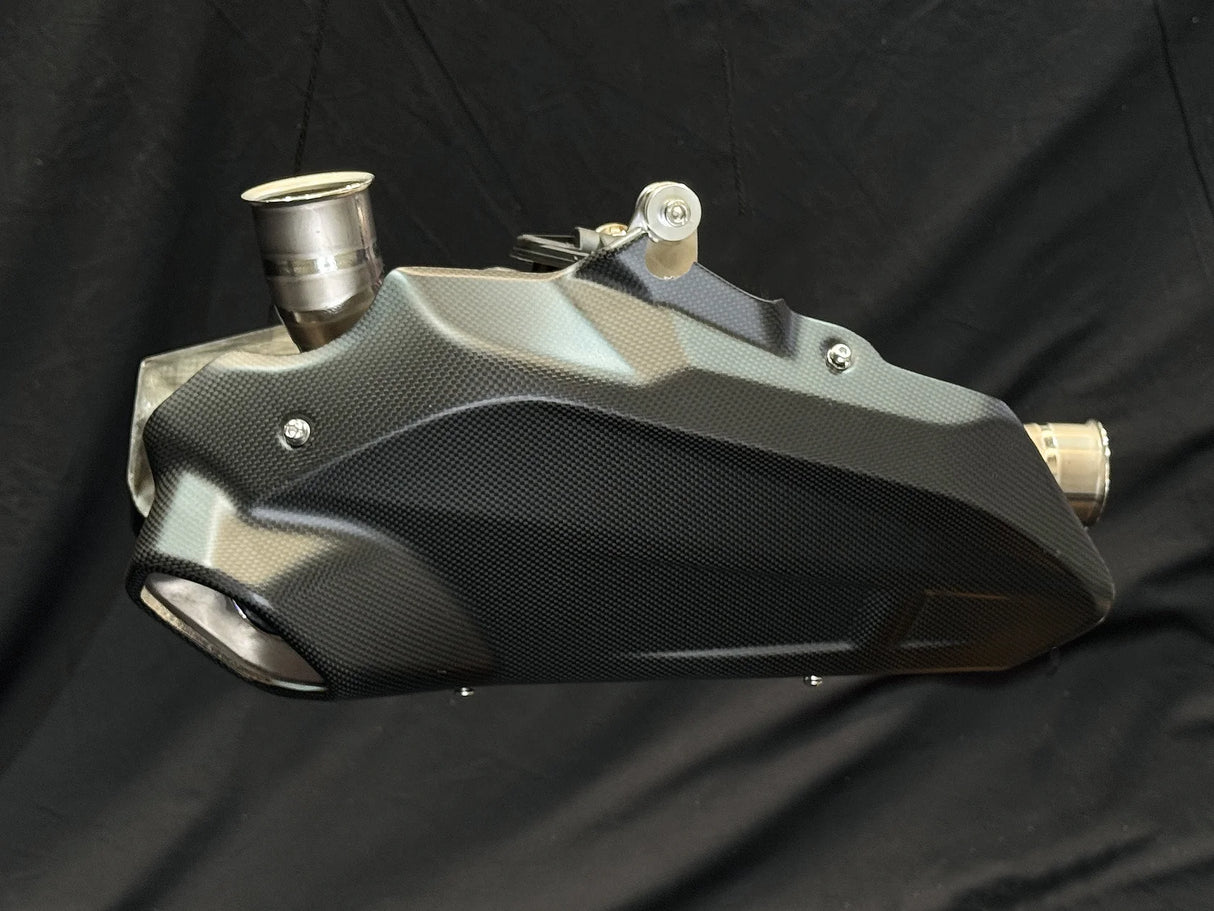 Vandemon Ducati Panigale V4 / V4S V4 Vandemon Bimodal Stealth Titanium Slip-On 2025 DUCV4PANTIEXHMUFWVC VA-162