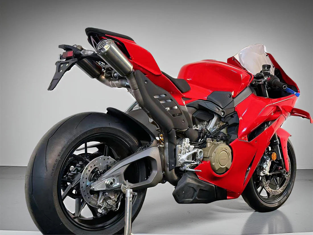 Vandemon 2025   Ducati Panigale V4 and V4S High Mount Exhaust System DUCV4PANHMEXHMESB VA-90