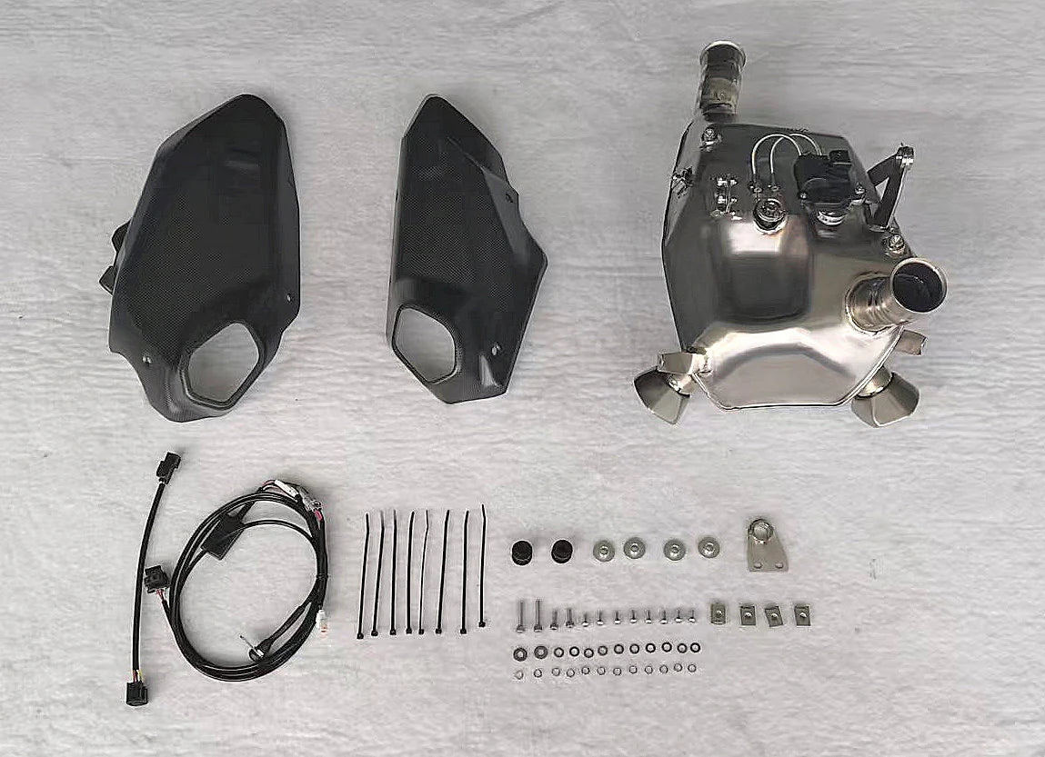 Vandemon Ducati Panigale V4 / V4S V4 Vandemon Bimodal Stealth Titanium Slip-On 2025 DUCV4PANTIEXHMUFWVC VA-162