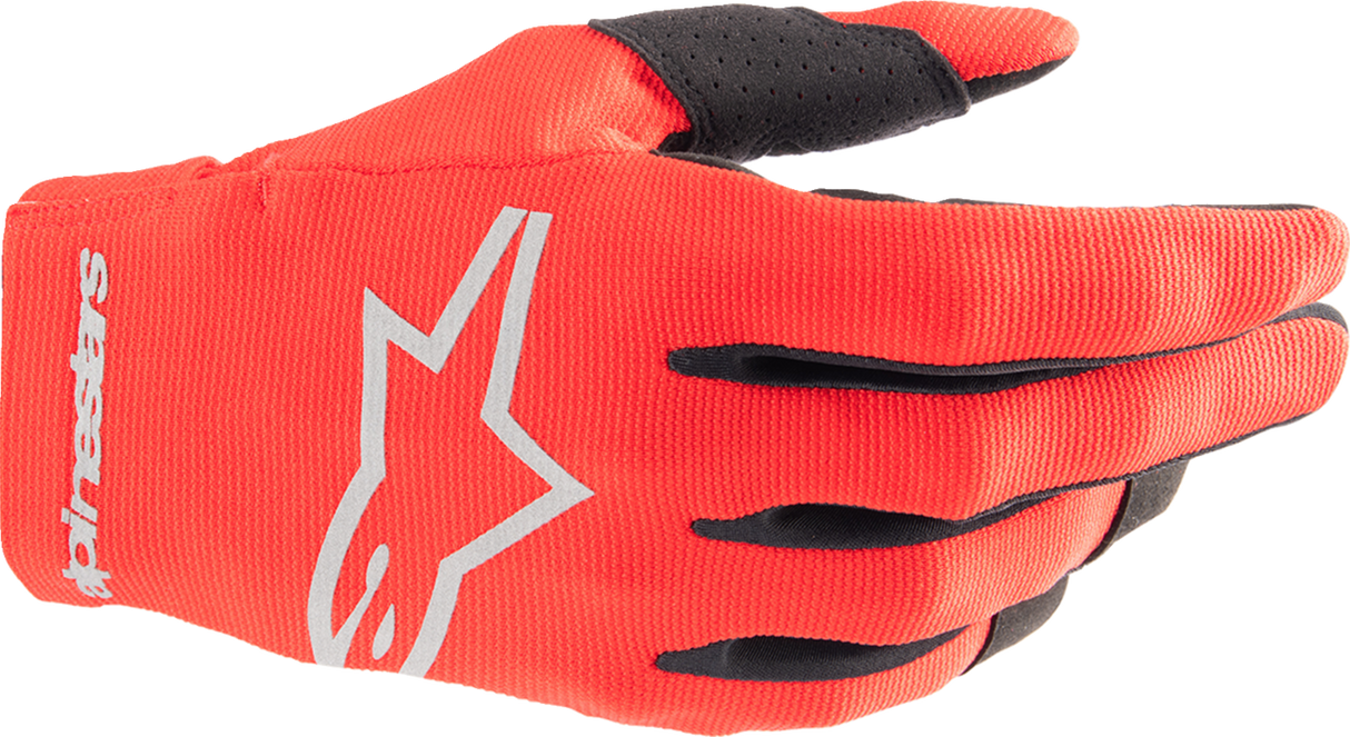 ALPINESTARS Radar Gloves - Mars Red/Silver - Large 3561824-385-L