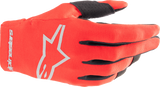 ALPINESTARS Radar Gloves - Mars Red/Silver - Large 3561824-385-L