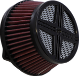 BARON XXX Air Cleaner - Black - V-Star 650 BA-2311-00B