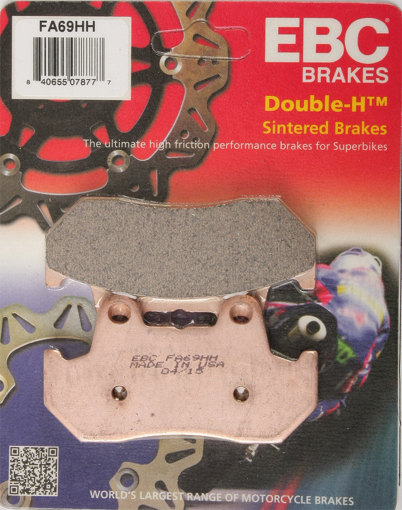 EBC Brake Pads Fa69hh Double-H Sintered FA69HH