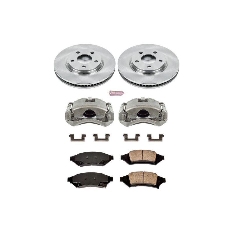 Power Stop 2004 Pontiac Grand Prix Front Autospecialty Brake Kit w/Calipers