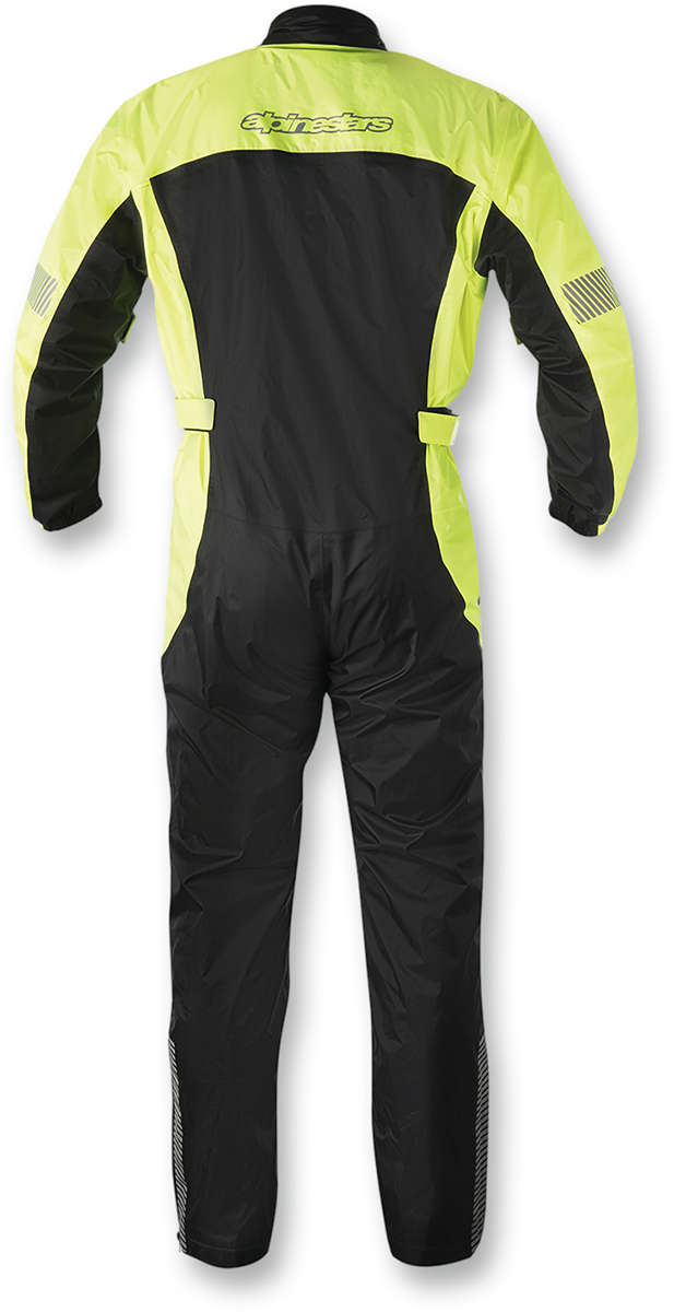 ALPINESTARS Hurricane Rainsuit - Yellow Fluorescent/Black - Large 3264617-551-L