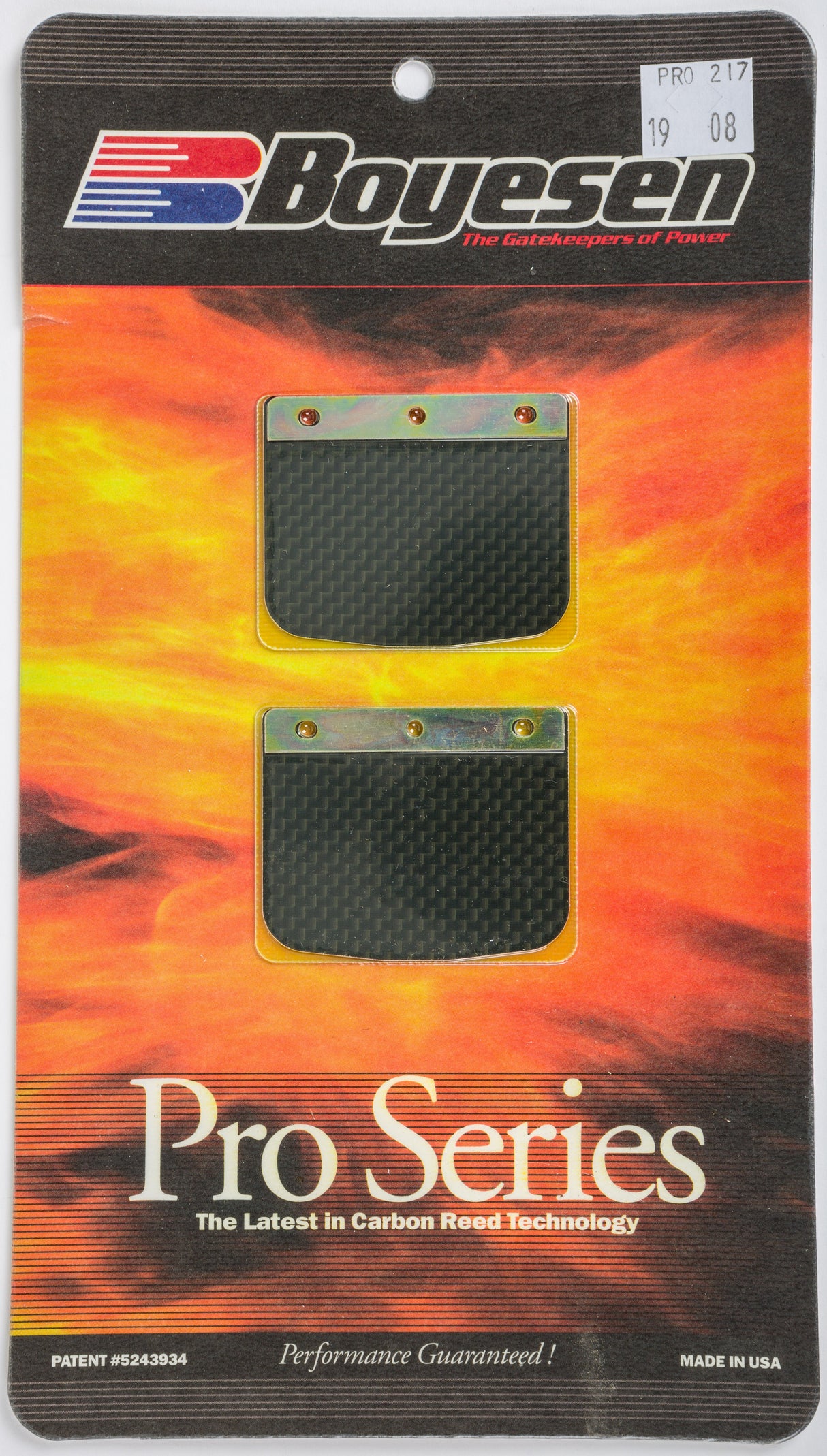 BOYESEN Pro Series Reeds PRO-217