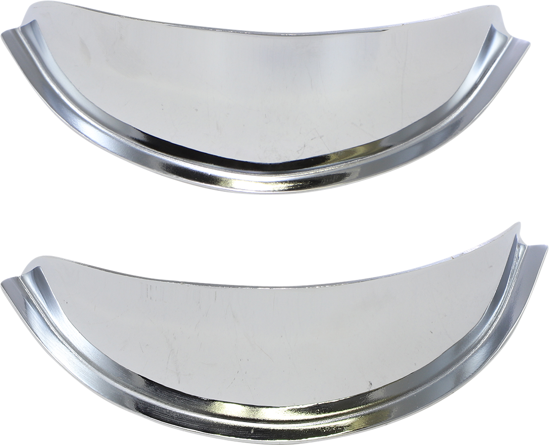 SHOW CHROME Spotlight Visors - Chrome 1-229