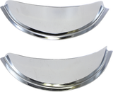 SHOW CHROME Spotlight Visors - Chrome 1-229