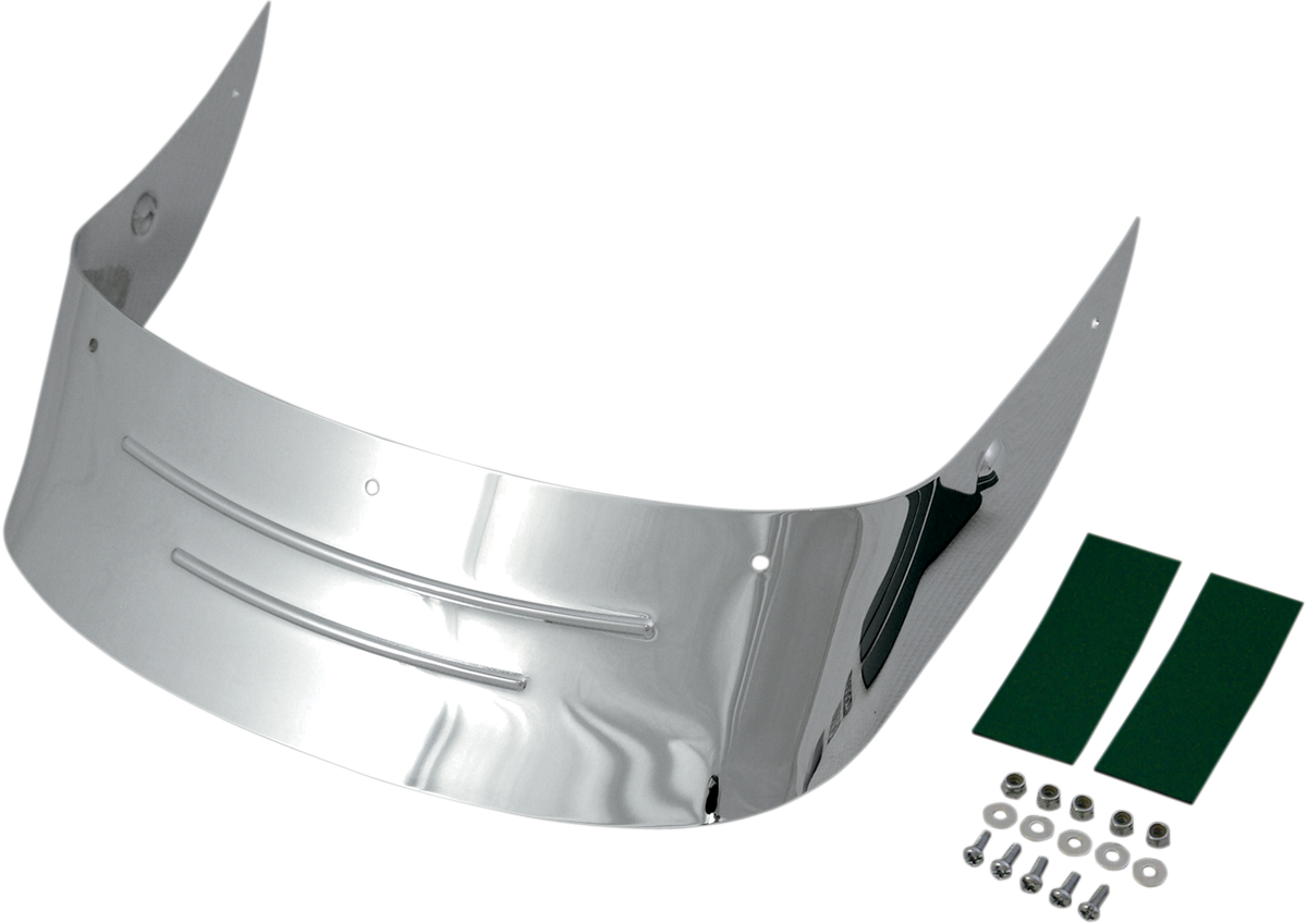 DRAG SPECIALTIES Fender Skirt - Chrome - Rear 77131A