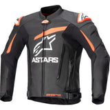 ALPINESTARS GP Plus R v4 Leather Jacket - Black/Red Fluo/White - US 42 / EU 52 3100524-1321-52