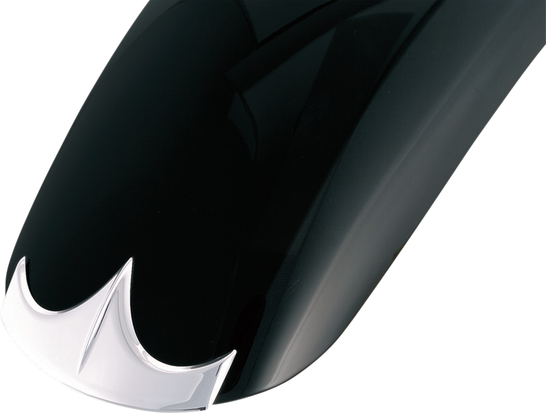 KURYAKYN Fender Tip Accent - Chrome - Front 7344