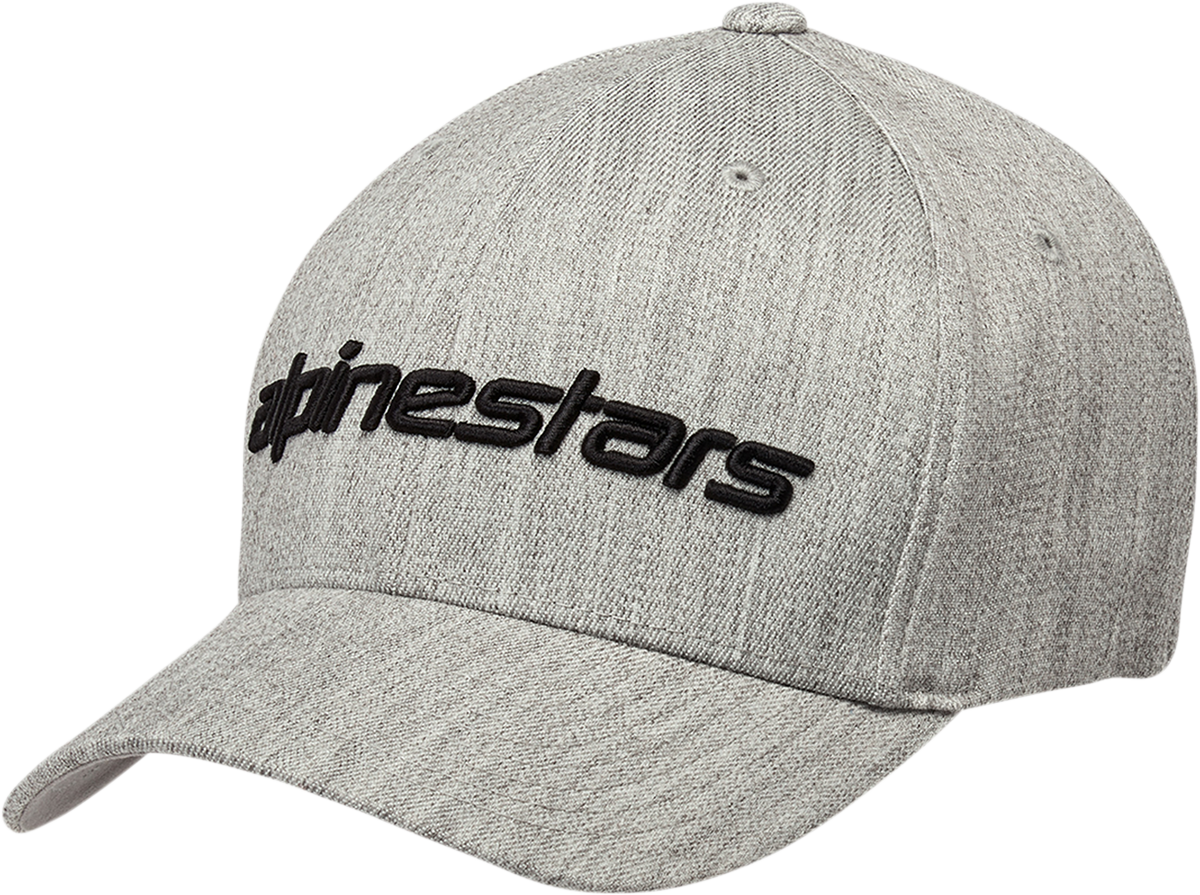 ALPINESTARS Linear Hat - Heather Gray/Black - Small/Medium 1230810051126SM