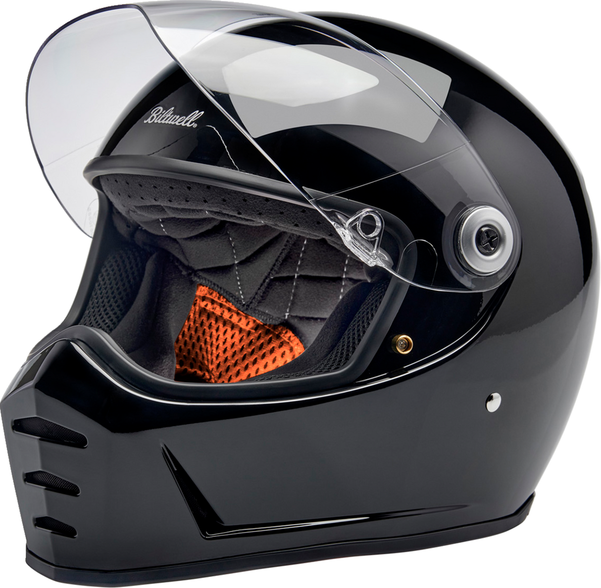 BILTWELL Lane Splitter Helmet - Gloss Black - XL 1004-101-505