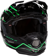 6D ATR-2 Helmet - Phase - Black/Green - Large 12-2847