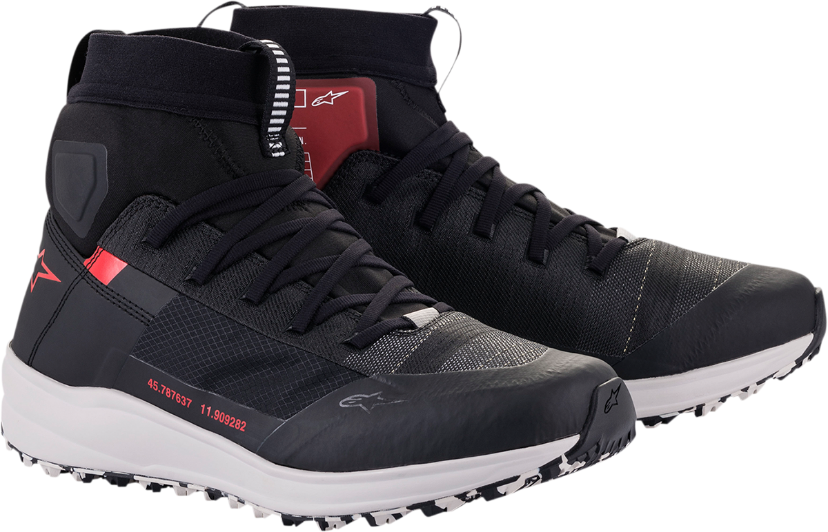 ALPINESTARS Speedforce Shoes - Black/White/Red - US 13.5 2654321-123-135