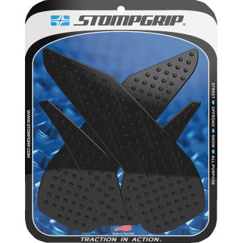 STOMPGRIP Traction Pad Tank Grips - Volcano - Black - Hypermotard 950/SP 55-10-0166B