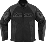 ICON Mesh AF™ Leather Jacket - Black - 2XL 2810-3901