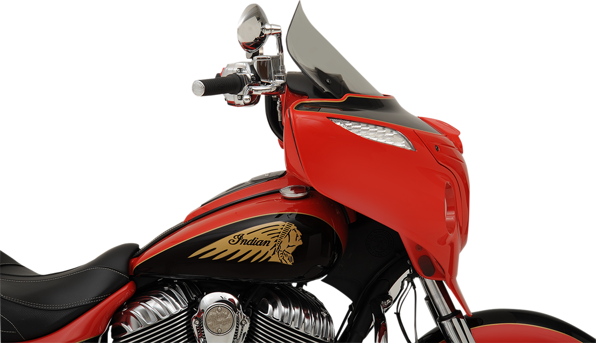 KLOCK WERKS Flare™ Windshield - 14" - Tall - Tinted - Indian KWW-04-0499