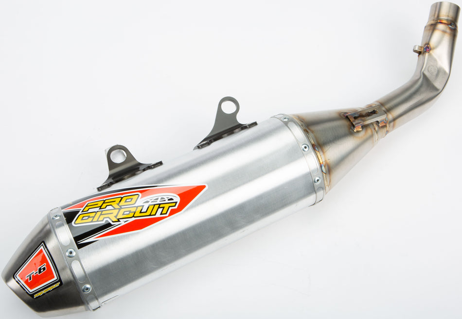 PRO CIRCUIT P/C T-6 Stainless Slip-On Ktm/Hus 18 Fe 0151845A