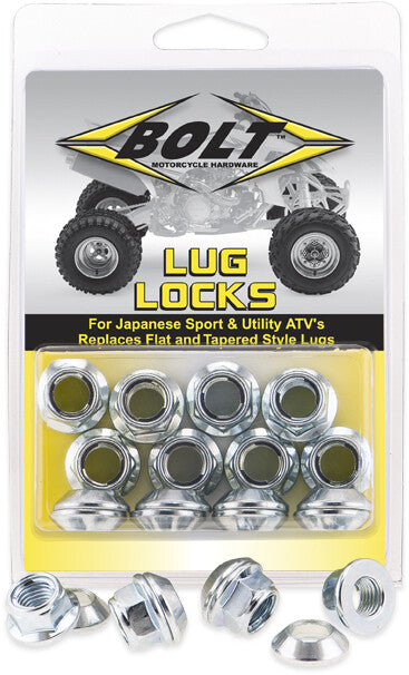 BOLT Lug-Locks Silver 2005-LUG.S