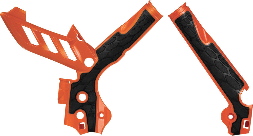 ACERBIS X-Grip Frame Guard Orange/Black 2374251008