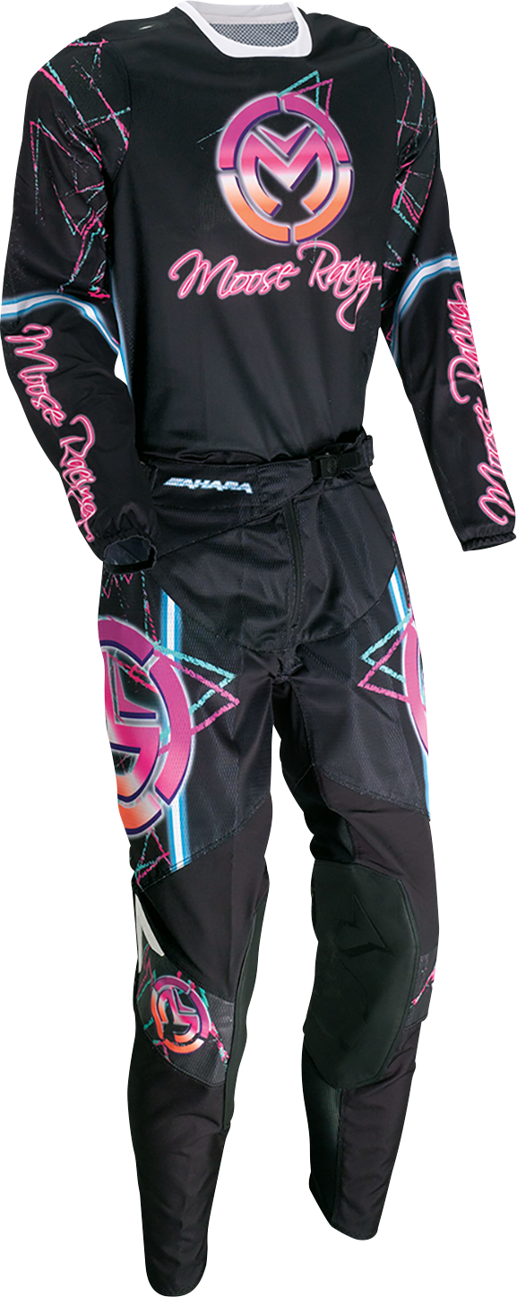 MOOSE RACING Sahara Jersey - Pink/Black - 2XL 2910-7454